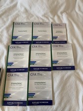 CFA Level 1 (Level I) 2019 Kaplan SchweserNotes 1-5, Practice Exams, 