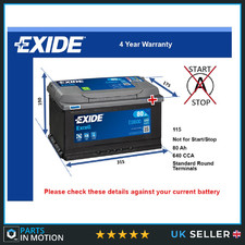 Battery fits CHRYSLER VOYAGER