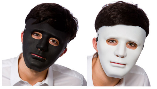 Adults cyborg mask mens - cyborg,