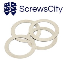 A2 Stainless Steel Shim Washers Shims 0.1mm 0.2mm 0.5mm 1mm 1.5mm Thick  DIN 988