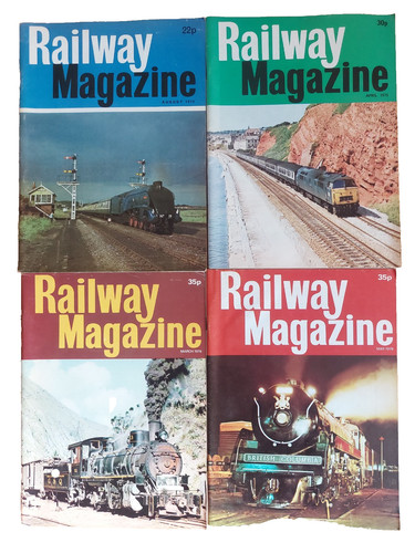 Railway magazines 1974 - railway, (1974