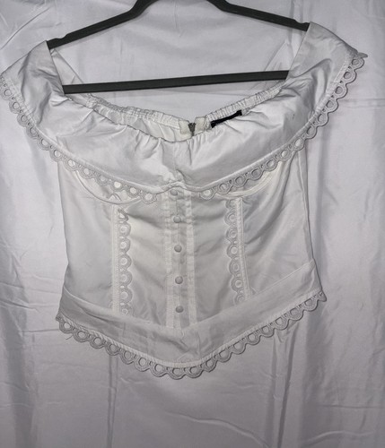 Prettylittlething white lace - prettylittlething,