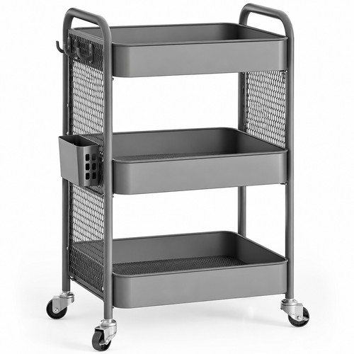 Tier storage trolley cart - storage,