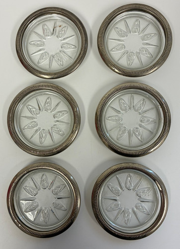 Vintage coasters silver - x,