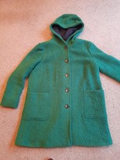 Boden Green Coat Size14 Petite