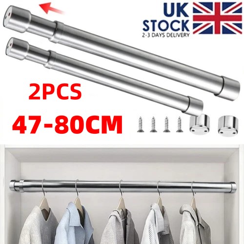 80cm adjustable wardrobe - 2x,