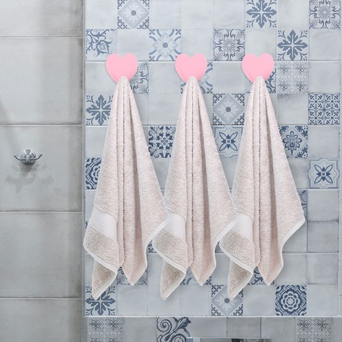 Pcs heart design hooks - design,
