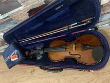 1/2 Size Stentor Student II Violin + Bow, Case, Rosin, Great for Young Beginners