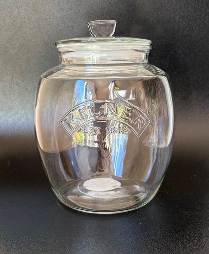 Kilner glass storage jar - kilner, l