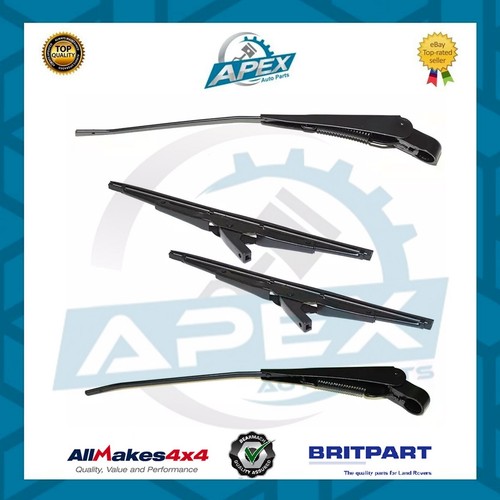 Wiper blades arms for - 3, +