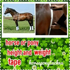 100s sold Easy Measure Horse & Pony Weigh Tape - Height & Weight measuring band