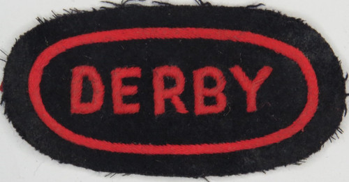 British arp cloth badge - british,