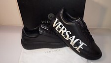 Versace Medusa Greca Leather