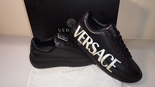 Versace medusa greca leather - greca,