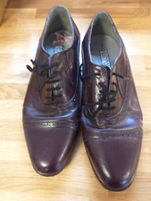 Rombah Wallace Mens Lace up Brown shoes 11