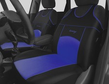 2 BLUE FRONT ECO LEATHER SEAT