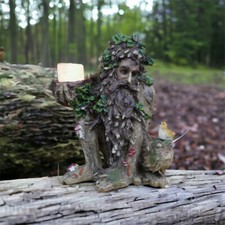 Greenman tree man candle - greenman,