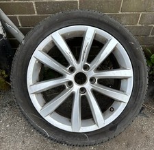 VW PASSAT B7 17 Inch Michigan Alloy Wheel inc NEW Tyre 7mm 3AA601025AD