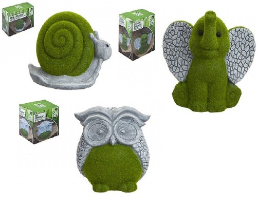 Flocked grass effect - flocked,