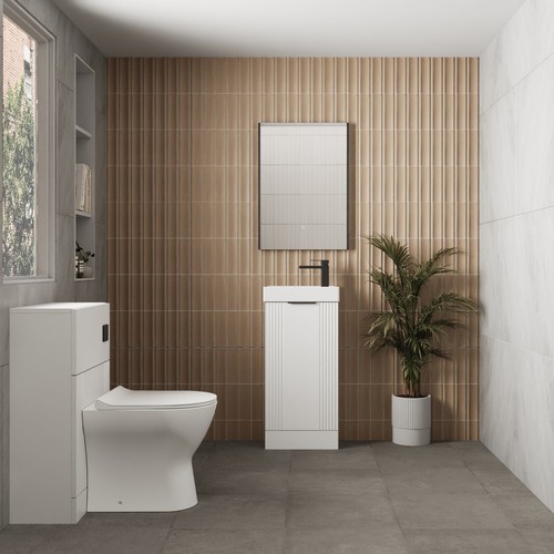 Deco cloakroom bathroom suite - cloakroom,