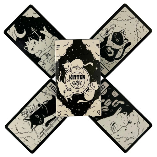 Cat kitten tarot - kitten, 78