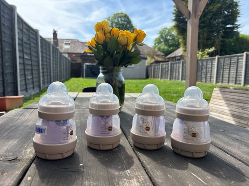New mam baby bottles - x,
