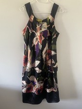 Ted Baker Dress Black Floral