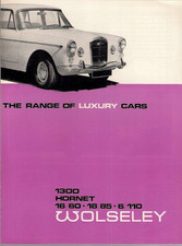 Wolseley Range 1967-1968 UK