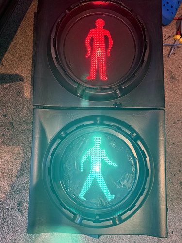 Pedestrian traffic lights red - pedestrian,