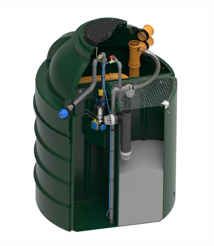 Person sewage treatment - sewage,