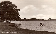 Petersfield. The Lake by A.E.Sweasey, Southsea.
