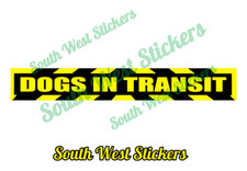 Dogs In Transit Chevron MAGNET