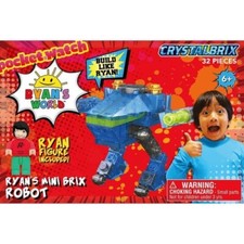Ryan's World Mini Brix ROBOT Vehicle Crystalbrix 6+