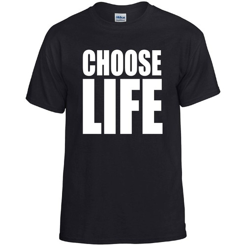 Choose life printed neon - printed,