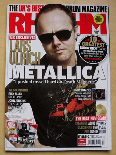 Metallica rhythm 156 magazine - metallica,