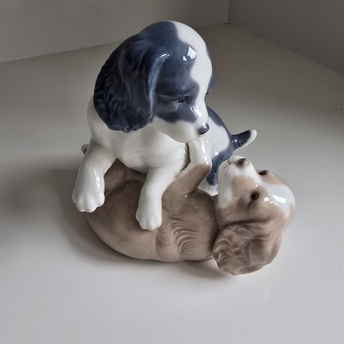 Nao lladro two puppies - nao, lladro,