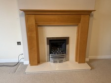 Oak fire surround only Fire