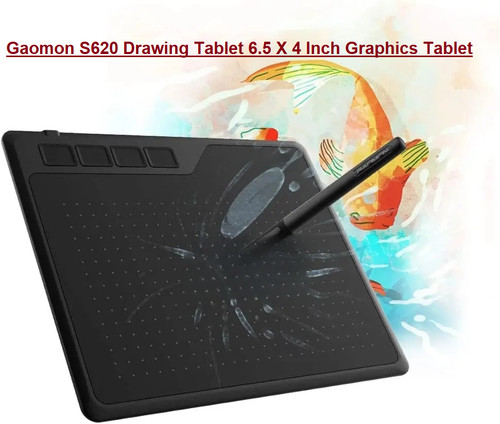 Gaomon s620 drawing tablet - drawing,