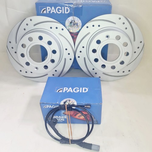 Pagid front drilled - front, brake