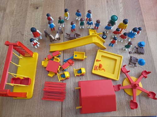 1980s playmobil playground set - playmobil,
