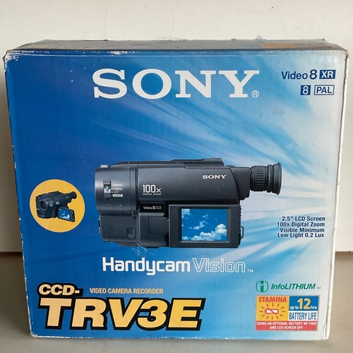 Sony handycam ccd trv3e video8 - sony, ccd-trv3e