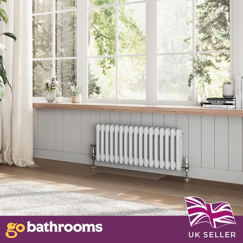 White double radiator - white,