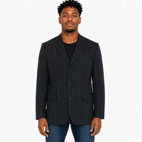 Aquascutum mens navy - aquascutum, pinstripe