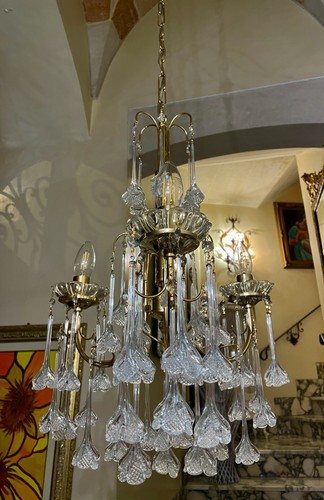 Vintage 1970s floral - , waterfall