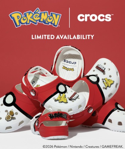 Official pokemon crocs poke - pokemon,