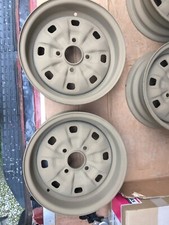 Set 4 mk1 escort rs2000 mexico steel wheels