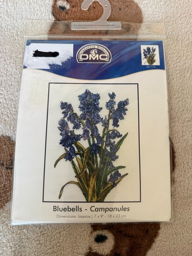 Dmc cross stitch - kit, bluebells
