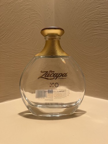 Ron zacapa 750 - xo, empty