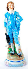 Ernst Bohne & Söhne porcelain figurine depicting "The Blue Boy"