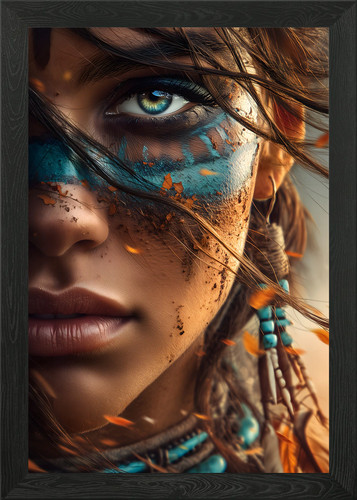 Native american woman - american, portrait